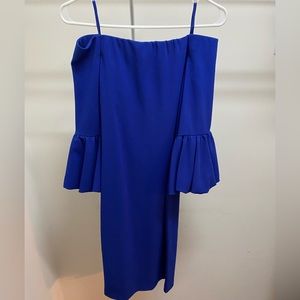 Off the shoulder cocktail dress size 0